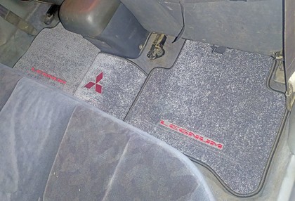 Ворсовые коврики на Mitsubishi Galant VIII 1996 - 2005 в Саратове