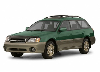 Ворсовые коврики на Subaru Outback II 1998 - 2003 в Саратове