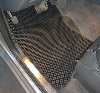 Ворсовые коврики на Mercedes ML (W163) 1997 - 2005 в Саратове