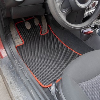 Ворсовые коврики на Mini Cooper Hatch (R56) 2006 - 2014 в Саратове