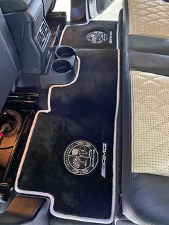 Ворсовые коврики на Mercedes G (W463) рестайлинг 2001 - 2018 в Саратове