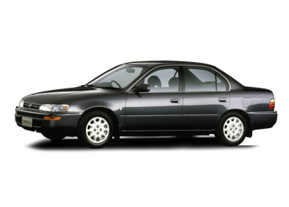 Ворсовые коврики на Toyota Corolla (E10) 1991 - 2002 в Саратове
