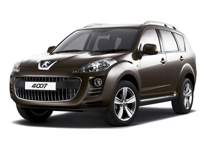 Ворсовые коврики на Peugeot 4007 2007 - 2012 в Саратове