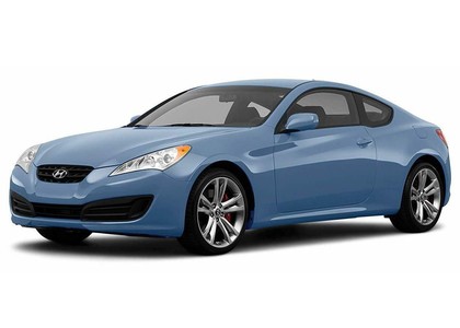 Ворсовые коврики на Hyundai Genesis Coupe I 2008 - 2014 в Саратове