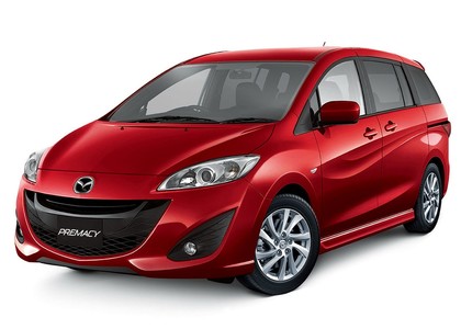Ворсовые коврики на Mazda Premacy III 2010 - 2018 в Саратове