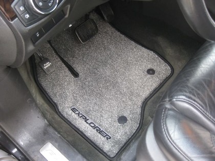 Ворсовые коврики на Ford Explorer V 2010 - 2019 в Саратове