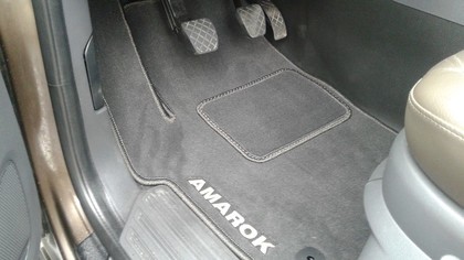 Ворсовые коврики на Volkswagen Amarok 2011 - 2025 в Саратове