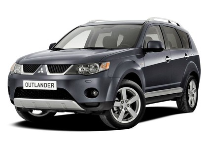 Ворсовые коврики на Mitsubishi Outlander XL 2005 - 2013 в Саратове
