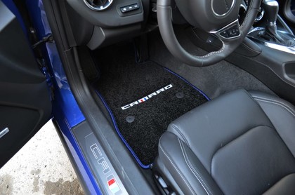 Ворсовые коврики на Chevrolet Camaro VI 2015 - 2024 в Саратове