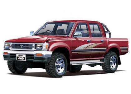 Ворсовые коврики на Toyota Hilux V 1988 - 1997 в Саратове