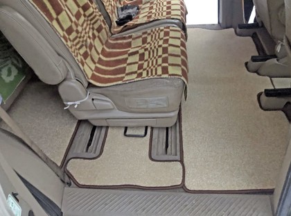 Ворсовые коврики на Mazda MPV II 1999 - 2006 в Саратове