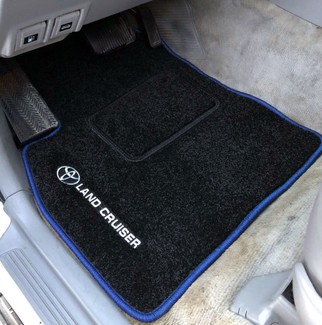 Ворсовые коврики на Toyota Land Cruiser 100 1998 - 2007 в Саратове