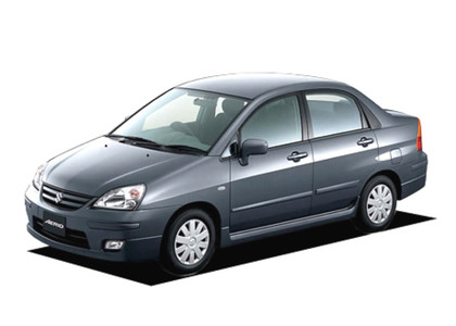 Ворсовые коврики на Suzuki Aerio I рестайлинг 2004 - 2008 в Саратове