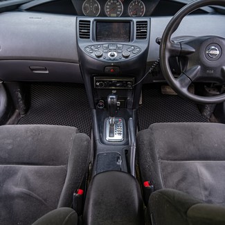 Ворсовые коврики на Nissan Primera (P12) 2001 - 2008 в Саратове