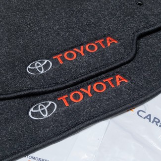 Ворсовые коврики на Toyota Sprinter Carib (E11) 1995 - 2002 в Саратове
