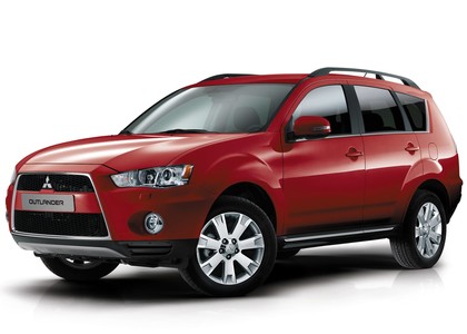 Ворсовые коврики на Mitsubishi Outlander XL 2005 - 2013 в Саратове