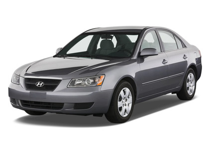 Ворсовые коврики на Hyundai Sonata 5 (NF) 2004 - 2010 в Саратове