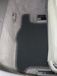 Ворсовые коврики на Mercedes SL (R230) 2001 - 2011 в Саратове