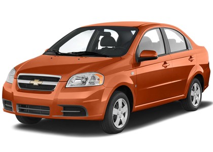 Ворсовые коврики на Chevrolet Aveo I 2002 - 2012 в Саратове