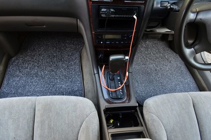 Ворсовые коврики на Nissan Cefiro (A33) 1998 - 2003 в Саратове