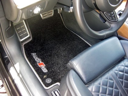 Ворсовые коврики на Audi S6 (C7) 2012 - 2018 в Саратове