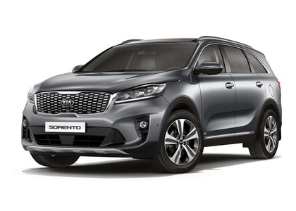 Ворсовые коврики на KIA Sorento III Prime 2015 - 2020 в Саратове