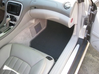 Ворсовые коврики на Mercedes SL (R230) 2001 - 2011 в Саратове
