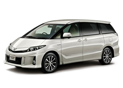 Ворсовые коврики на Toyota Estima III 2006 - 2019 в Саратове