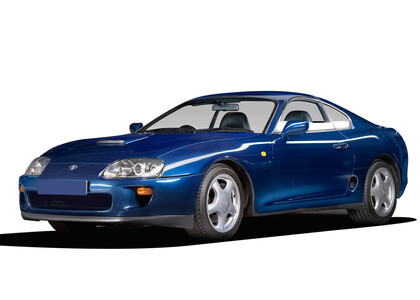 Ворсовые коврики на Toyota Supra (A80) 1993 - 2002 в Саратове