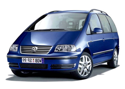 Ворсовые коврики на Volkswagen Sharan I 1995 - 2010 в Саратове