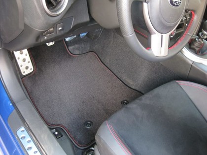 Ворсовые коврики на Subaru BRZ 2012 - 2020 в Саратове