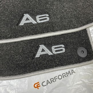Ворсовые коврики на Audi A6 (C7) 2011 - 2018 в Саратове