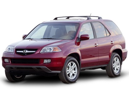 Ворсовые коврики на Acura MDX I 2000 - 2006 в Саратове