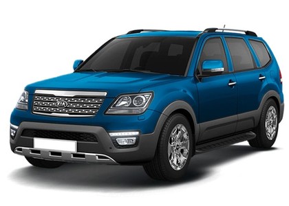 Ворсовые коврики на KIA Mohave 2008 - 2025 в Саратове