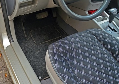 Ворсовые коврики на KIA Cerato I 2004 - 2008 в Саратове