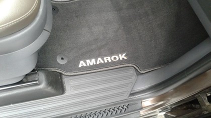 Ворсовые коврики на Volkswagen Amarok 2011 - 2025 в Саратове