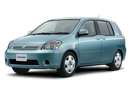 Ворсовые коврики на Toyota Raum II 2003 - 2011 в Саратове