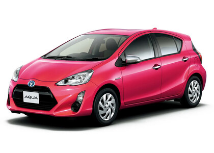 Ворсовые коврики на Toyota Aqua (P10) 2011 - 2021 в Саратове