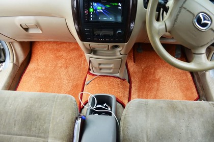 Ворсовые коврики на Mazda Premacy I 1999 - 2005 в Саратове