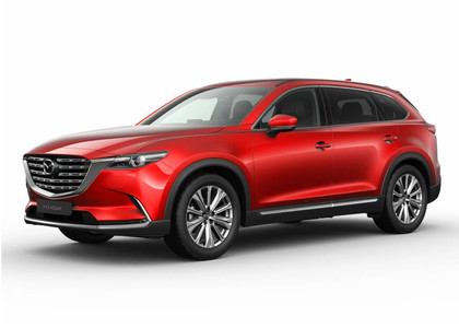Ворсовые коврики на Mazda CX9 II 2015 - 2025 в Саратове