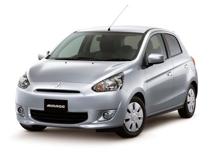 Ворсовые коврики на Mitsubishi Mirage VI 2012 - 2025 в Саратове
