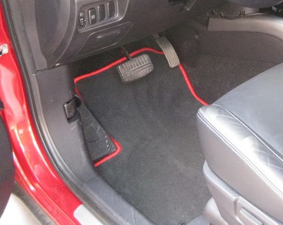 Ворсовые коврики на Mitsubishi Outlander XL 2005 - 2013 в Саратове