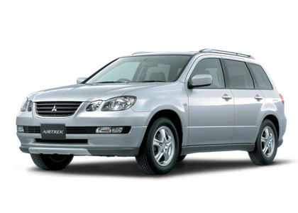Ворсовые коврики на Mitsubishi Airtrek 2001 - 2008 в Саратове