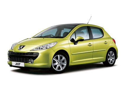 Ворсовые коврики на Peugeot 207 2006 - 2012 в Саратове