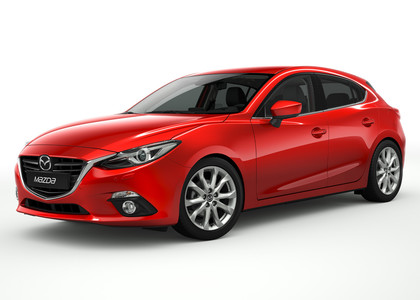 Ворсовые коврики на Mazda Axela III 2013 - 2019 в Саратове