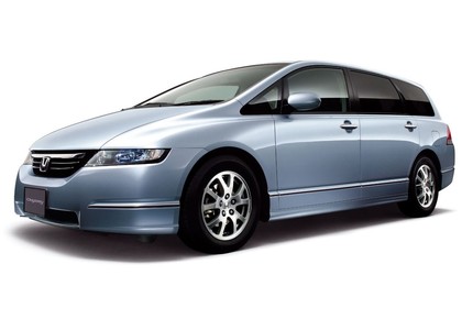 Ворсовые коврики на Honda Odyssey III 2004 - 2010 в Саратове