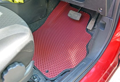 Ворсовые коврики на Mitsubishi Mirage VI 2012 - 2025 в Саратове