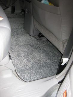 Ворсовые коврики на Toyota Highlander II 2007 - 2013 в Саратове