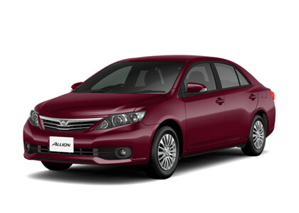 Ворсовые коврики на Toyota Allion II 2007 - 2021 в Саратове