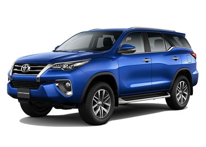 Ворсовые коврики на Toyota Fortuner II 2015 - 2025 в Саратове